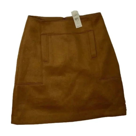 Loft NWT Wool Blend Pencil Skirt Size 2P - Picture 1 of 8